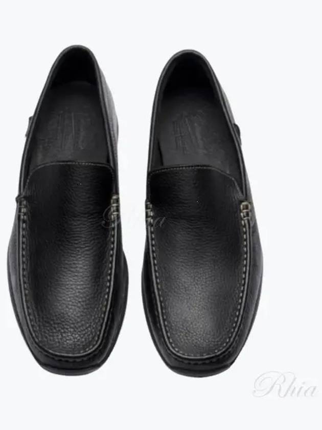 Michael Leather Loafers Black - PARABOOT - BALAAN 2