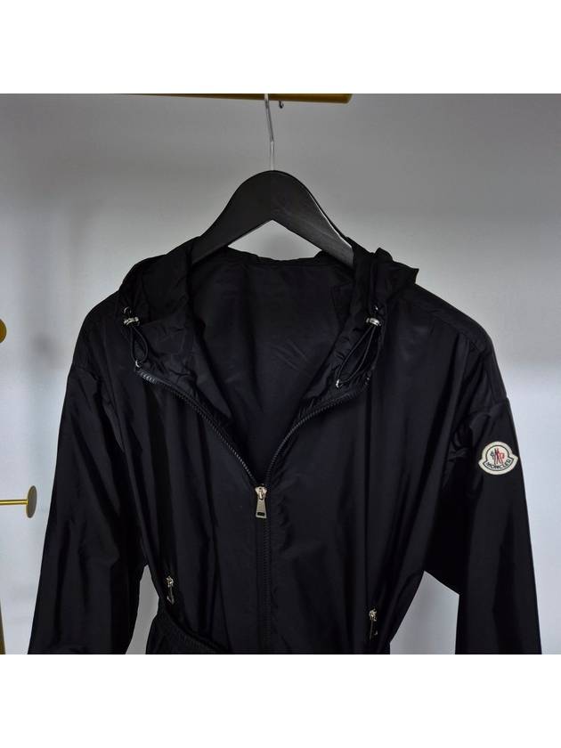 Tbilisi Women s Windbreaker Hooded Jacket Black Size 2 - MONCLER - BALAAN 5