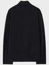 Wool Silky Turtleneck Black - NOIRER - BALAAN 4