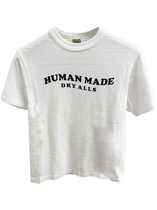 HM26TE009 WHT Graphic Short Sleeve TShirt White Men's Tshirt TJ - HUMAN MADE - BALAAN 1