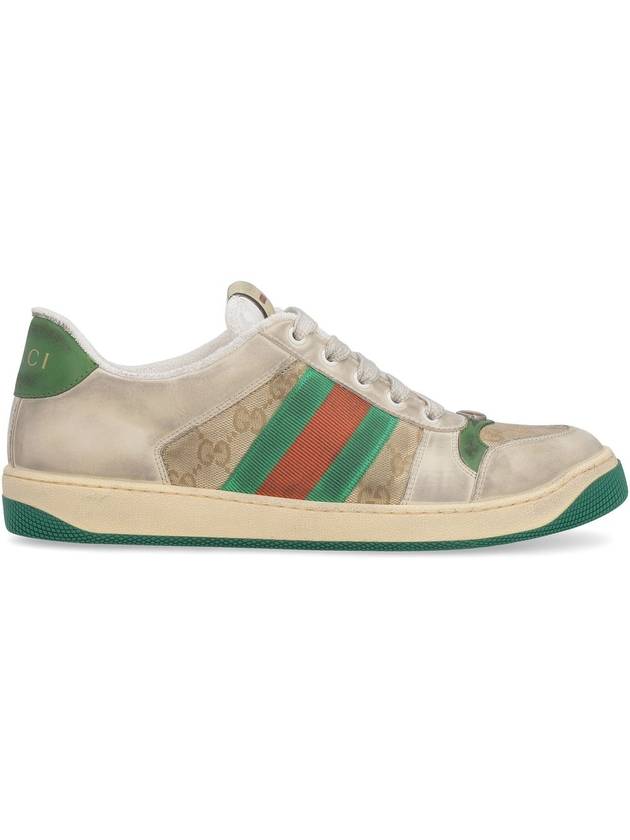 GG Screener Canvas Low-Top Sneakers - GUCCI - BALAAN 3