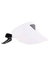 Golf Tennis Triangle Logo Sun Cap Visor White - AVAVE - BALAAN 3