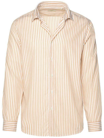 Altea 'Scott' Beige Lyocell Shirt - ALTEA - BALAAN 1