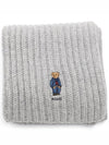 Teddy Bear Muffler Grey - POLO RALPH LAUREN - BALAAN 1