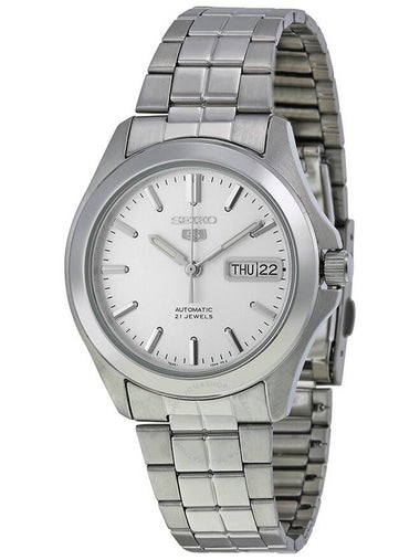 Seiko Series 5 Automatic Silver Dial Men's Watch SNKK87 - SEIKO - BALAAN 1