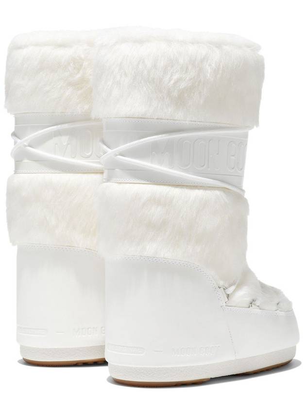 Icon Fake Fur Winter Boots White - MOON BOOT - BALAAN 4