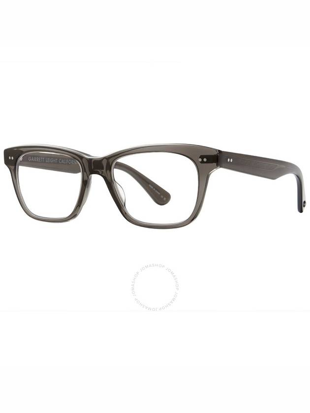 Garrett Leight BUCHANAN Demo Square Eyeglasses 1136 BLGL 49 - GARRETT LEIGHT - BALAAN 2