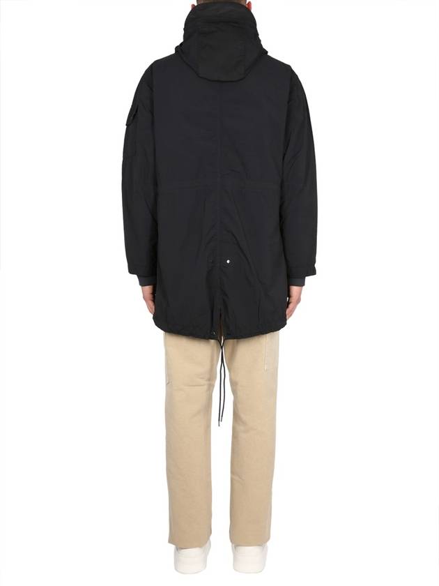 Mid Layer Zip-Up Hoodie Black - TEN C - BALAAN 4