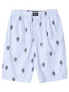 Bear Stripe Pajama Shorts Blue - POLO RALPH LAUREN - BALAAN 2