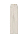 Mason Linen Wide Pants Oatmeal - REFORMATION - BALAAN 2