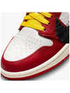 Jordan 1 x Teyana Taylor Zoom Comfort 2 High-Top Sneakers - NIKE - BALAAN 8