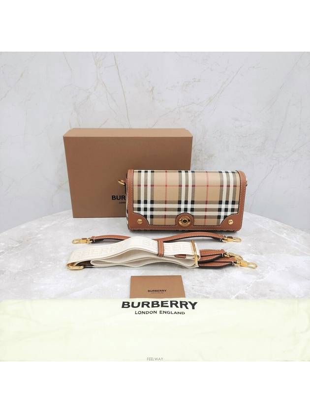 Lux You New Product Vintage Check Top Handle Note Cross Bag - BURBERRY - BALAAN 8