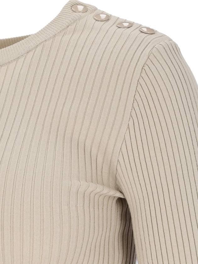 Courrèges Sweaters Beige - COURREGES - BALAAN 4