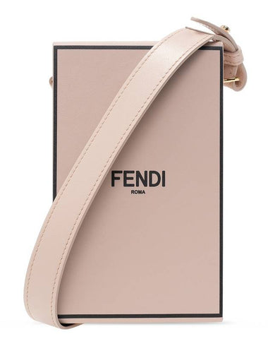 Vertical Box Shoulder Bag Pink - FENDI - BALAAN 1