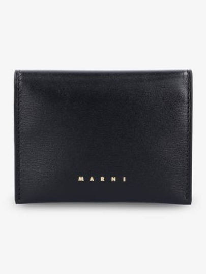 Folded Half Wallet Black - MARNI - BALAAN 2