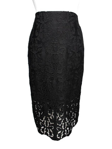 black lace skirt 44 55 - SANDRO - BALAAN 1