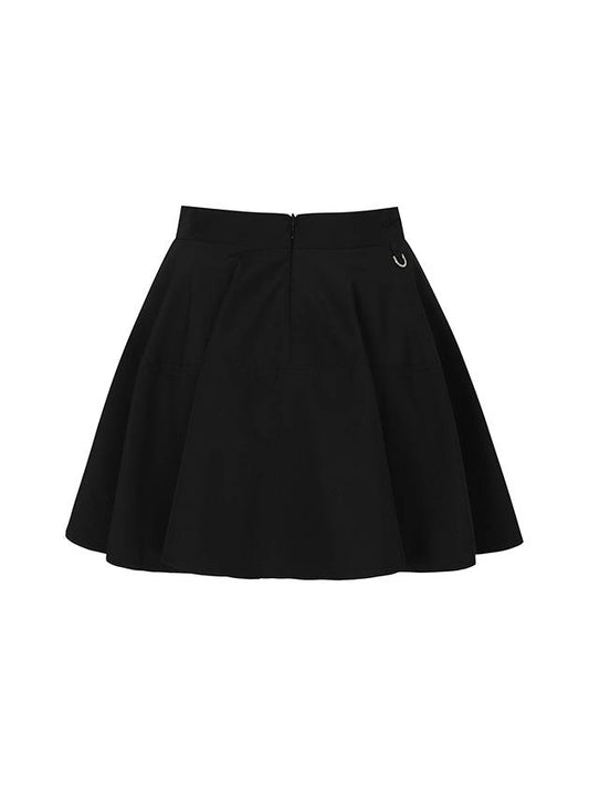 SUMMER SKATER SKIRT W INNER PANTSBlack - PLAYBOO - BALAAN 2