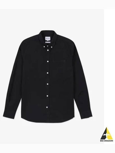 Anton Wright Twill Shirt Black N4007909999 - NORSE PROJECTS - BALAAN 1