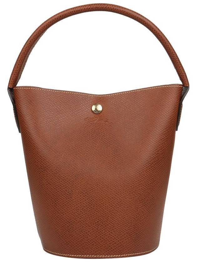 Epure Leather Bucket Bag Brown - LONGCHAMP - BALAAN 1