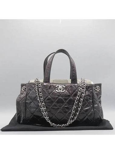 Black 2 WAY bag - CHANEL - BALAAN 1