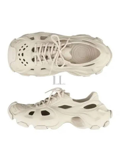 HD Rubber Sole Cut-Out Low Top Sneakers Beige - BALENCIAGA - BALAAN 2