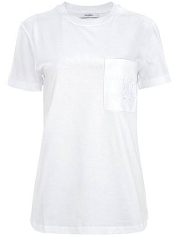 White Papaya T Shirt PAPAIA 001 - MAX MARA - BALAAN 1