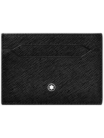 Sartorial 5CC Leather Card Wallet Black - MONTBLANC - BALAAN 2