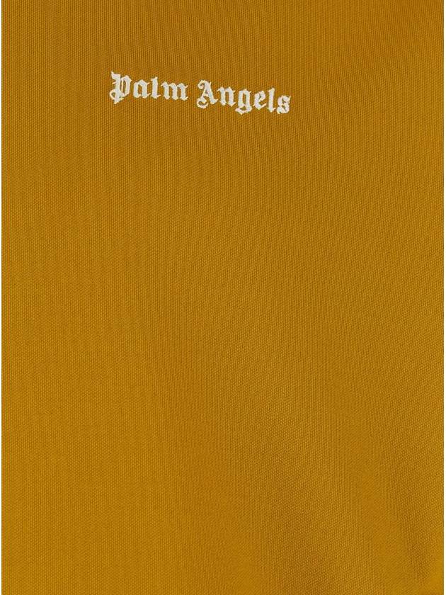 Palm Angels Classic Logo Track Jacket Golden Brown - PALM ANGELS - BALAAN 4