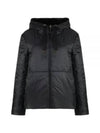 Flynn Reversible Hooded Down Padding Black - MAX MARA - BALAAN 2