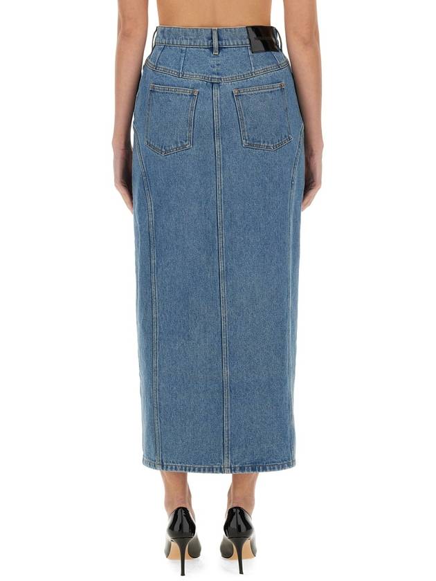 LONG DENIM SKIRT - NINA RICCI - BALAAN 3