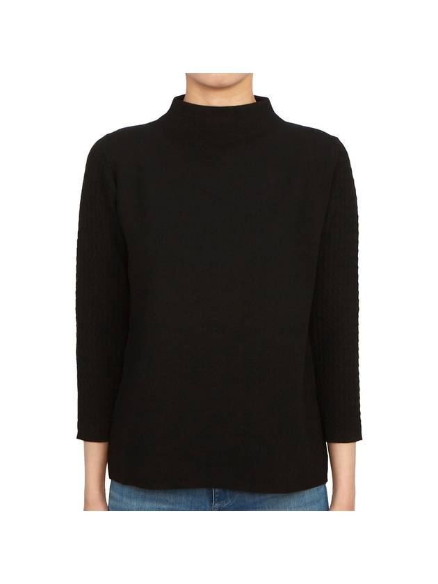 Cannes Knit Top Black - MAX MARA - BALAAN 1