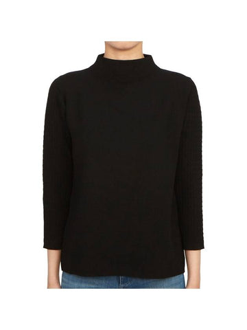 Cannes Knit Top Black - MAX MARA - BALAAN 1