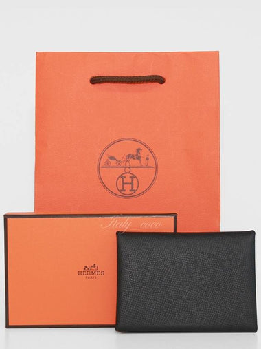 Calvi Duo Card Holder H083035C - HERMES - BALAAN 1