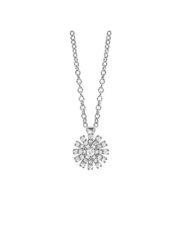 Margherita Diamonds 8mm Necklace White Gold - DAMIANI - BALAAN 1