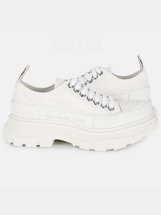 Tread Slick Low Top Sneakers White - ALEXANDER MCQUEEN - BALAAN 2