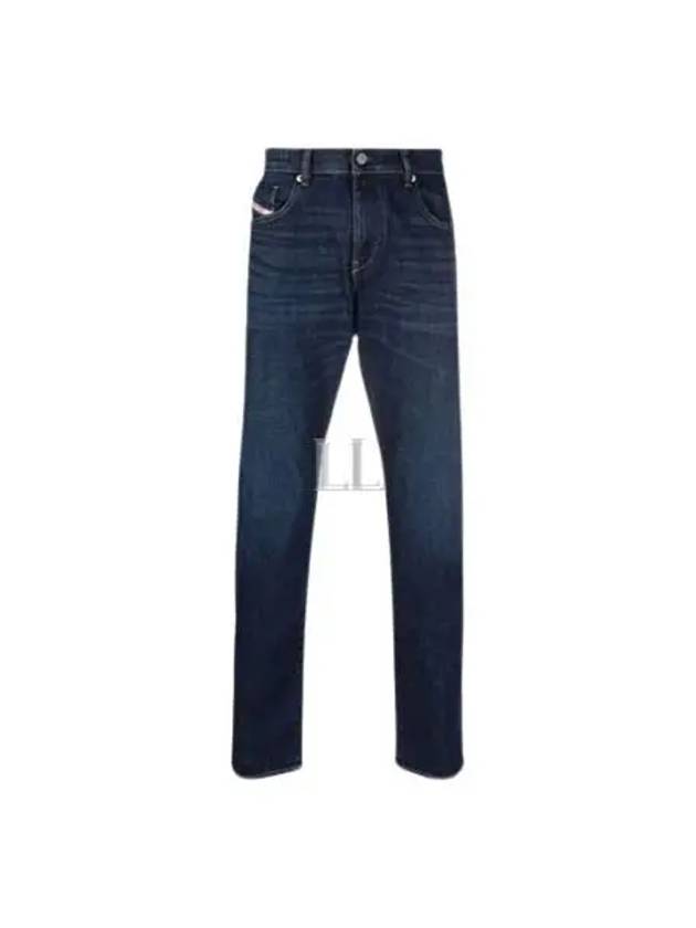 Men's 2019 D-Strukt Straight Jeans Blue - DIESEL - BALAAN 2