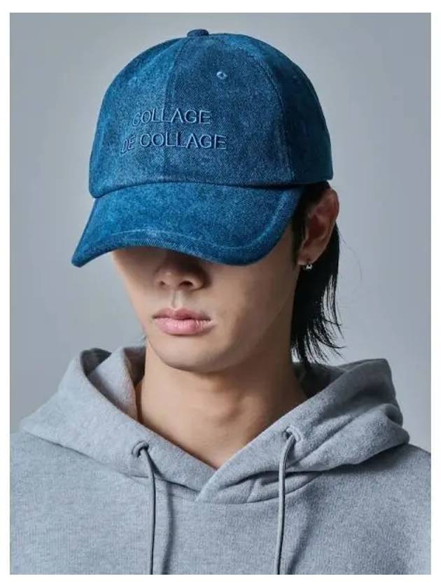 Denim 6 panel ball cap baseball royal blue domestic product GM0024051330622 - JUUN.J - BALAAN 1