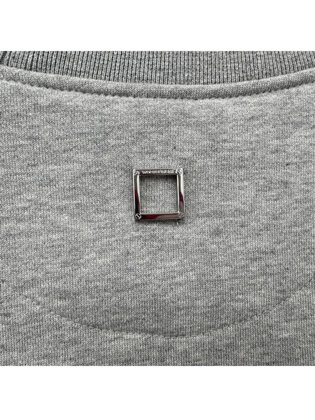 Back Logo Sweatshirt Grey - WOOYOUNGMI - BALAAN 8