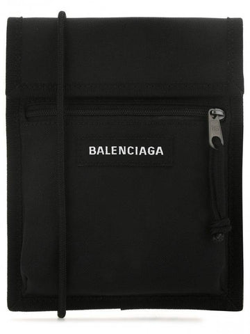 Explorer Shoulder Bag Black - BALENCIAGA - BALAAN.