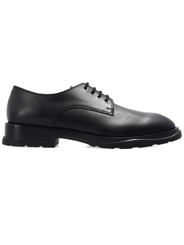 Men's Tread Lace-Up Derby Shoes Black - ALEXANDER MCQUEEN - BALAAN.