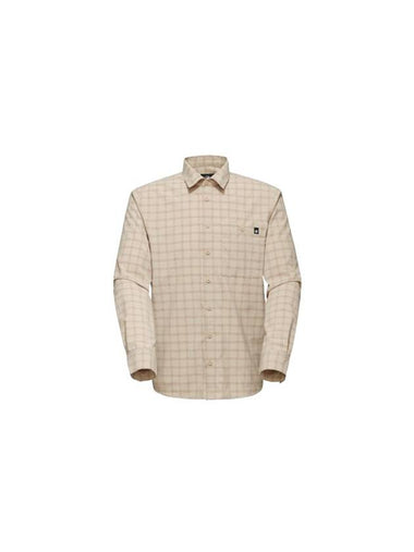 Classic Lenni Long Sleeve Shirt Savannah - MAMMUT - BALAAN 1