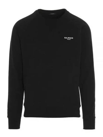 Logo Print Sweatshirt Black - BALMAIN - BALAAN 2