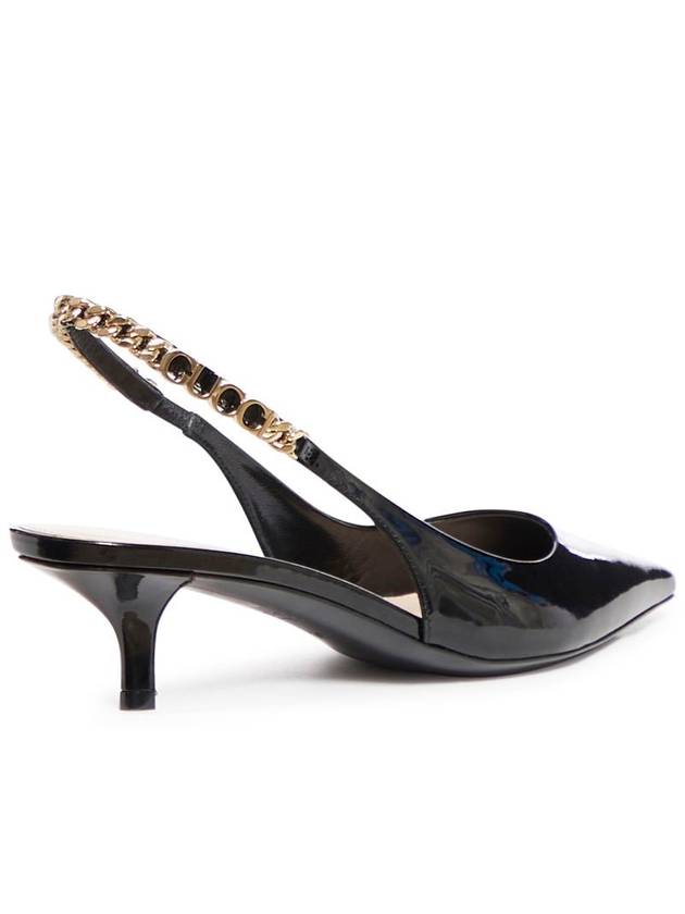 Signoria Slingback Heels Black - GUCCI - BALAAN 5