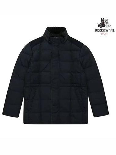 Caramink FUR Goose Down Safari 1410GBJL NAVY - BLACK&WHITE - BALAAN 1