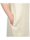 Senna Sleeveless Long Dress Ivory - MAX MARA - BALAAN 7