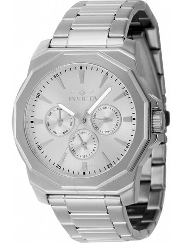 Invicta Speedway Date-Day Quartz Silver Dial Men's Watch 46843 - INVICTA - BALAAN 1