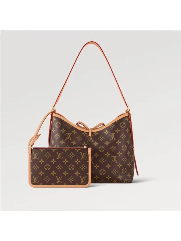 CarryAll PM Monogram Shoulder Bag Brown - LOUIS VUITTON - BALAAN 5