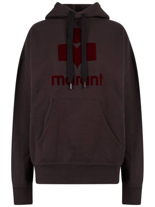 Etoile Mansell Logo Hood Padded Black - ISABEL MARANT - BALAAN 1