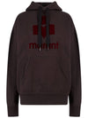 Mansel Big Logo Hoodie Faded Black - ISABEL MARANT - BALAAN 1