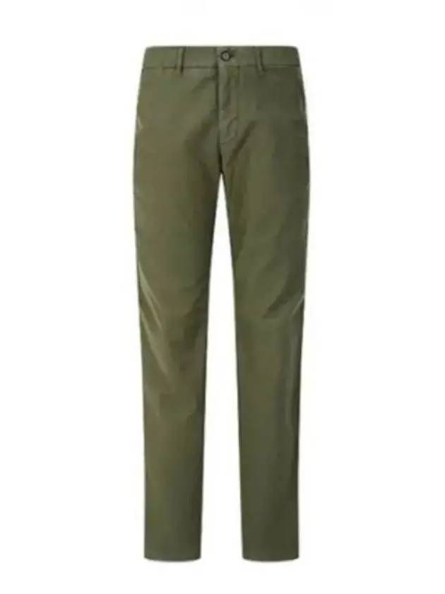 Chaze Cloud Satin Straight Pants Oil Green - J.LINDEBERG - BALAAN 2